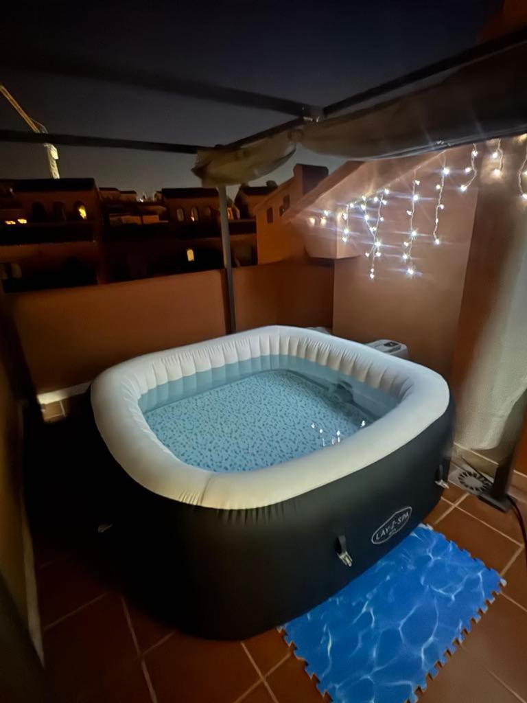 Sea View Penthouse Apartment With Hot Tub - Casa Bella Vista, Buenas Noches , เอสเตโปนา ภายนอก รูปภาพ
